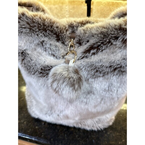Maison Evelyne Prélonge Faux Fur Bag Monaco NEW - Picture 3 of 11